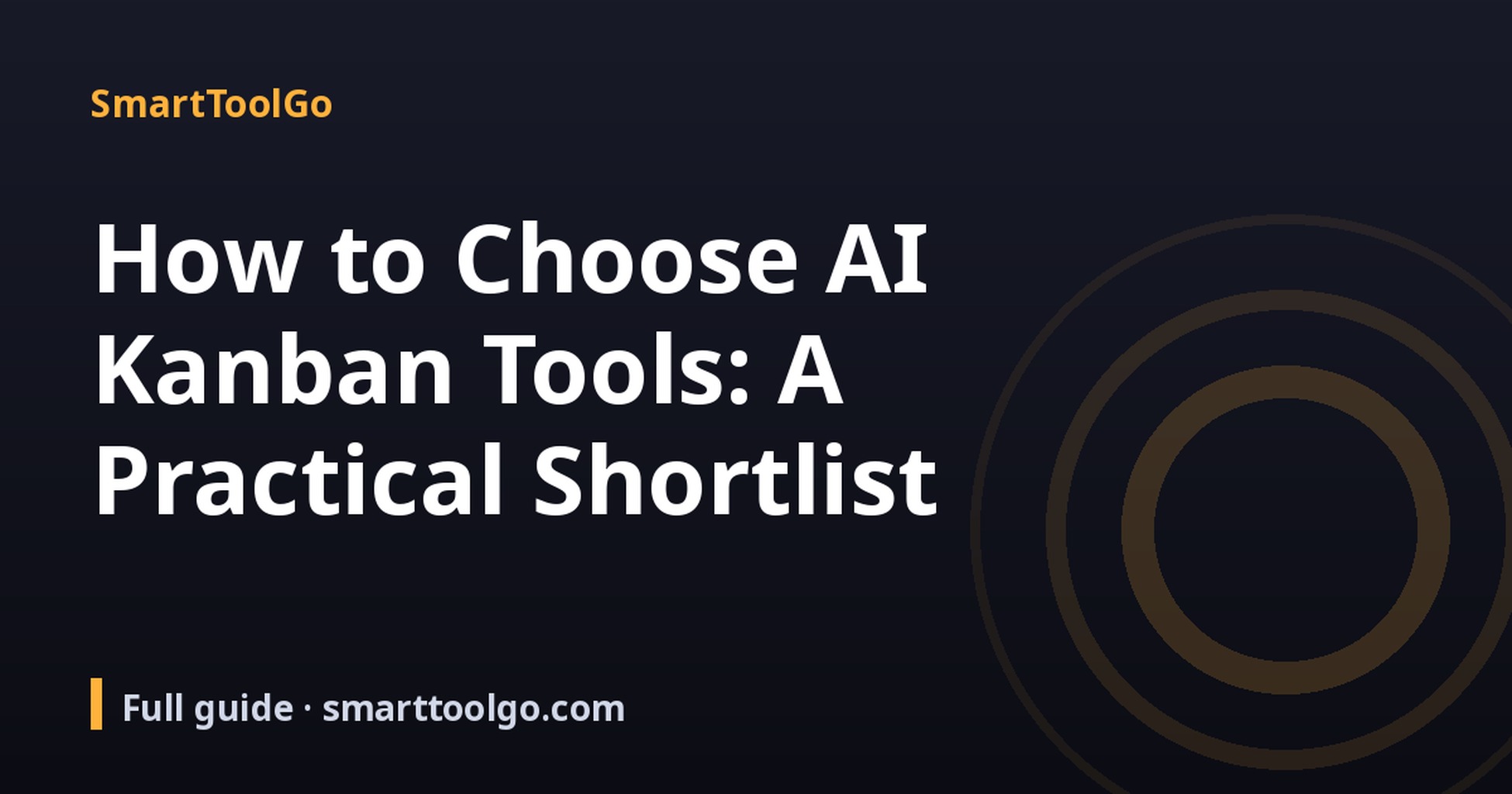AI Kanban & Project Tools cover