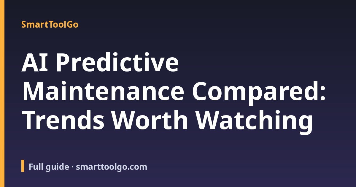 Predictive Maintenance