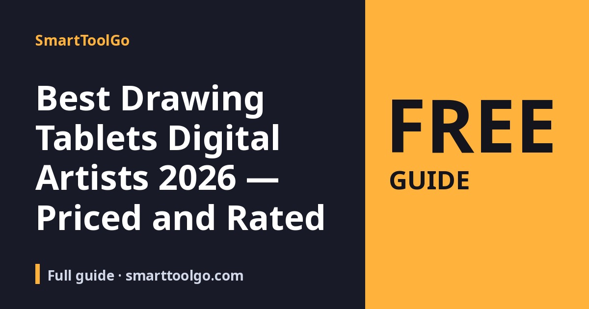 Drawing tablet for digital art