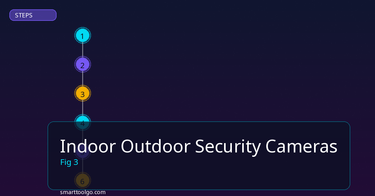 Indoor Outdoor Security Cameras step by step guide