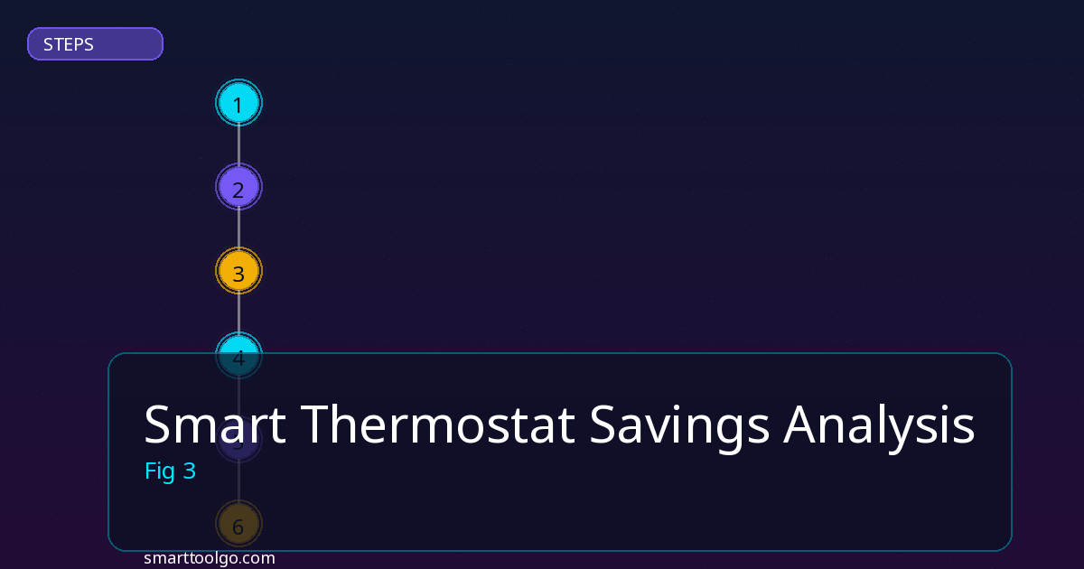 Smart Thermostat Savings Analysis step by step guide